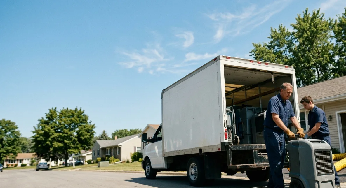Water Damage Cleanup in Warsaw, IN near me